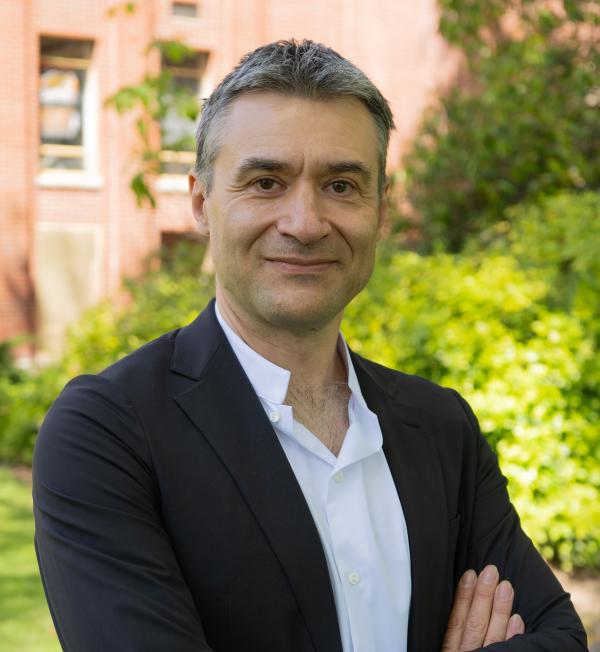 Smiling headshot of Davide Lazzati on campus